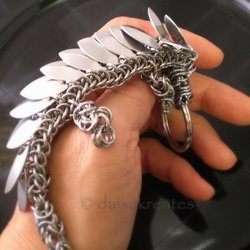 Candy B.'s pet dragon key fob