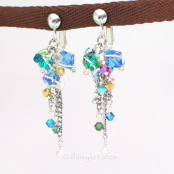 Midsummer Night's Crystals Earrings