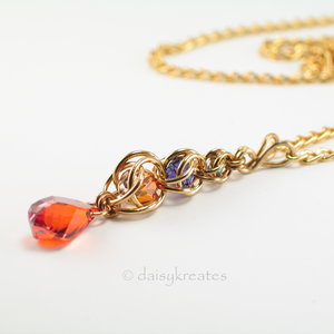 Golden Harvest Long Y Necklace