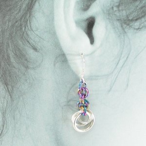Lovely Tea Rose earrings perfectly complement your styles, formal or casual