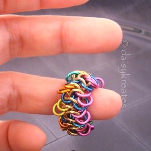 Strangemaille Finger Ring