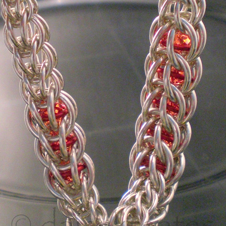 Sparkly Swarovski crystals captivated inside each Full Persian cell