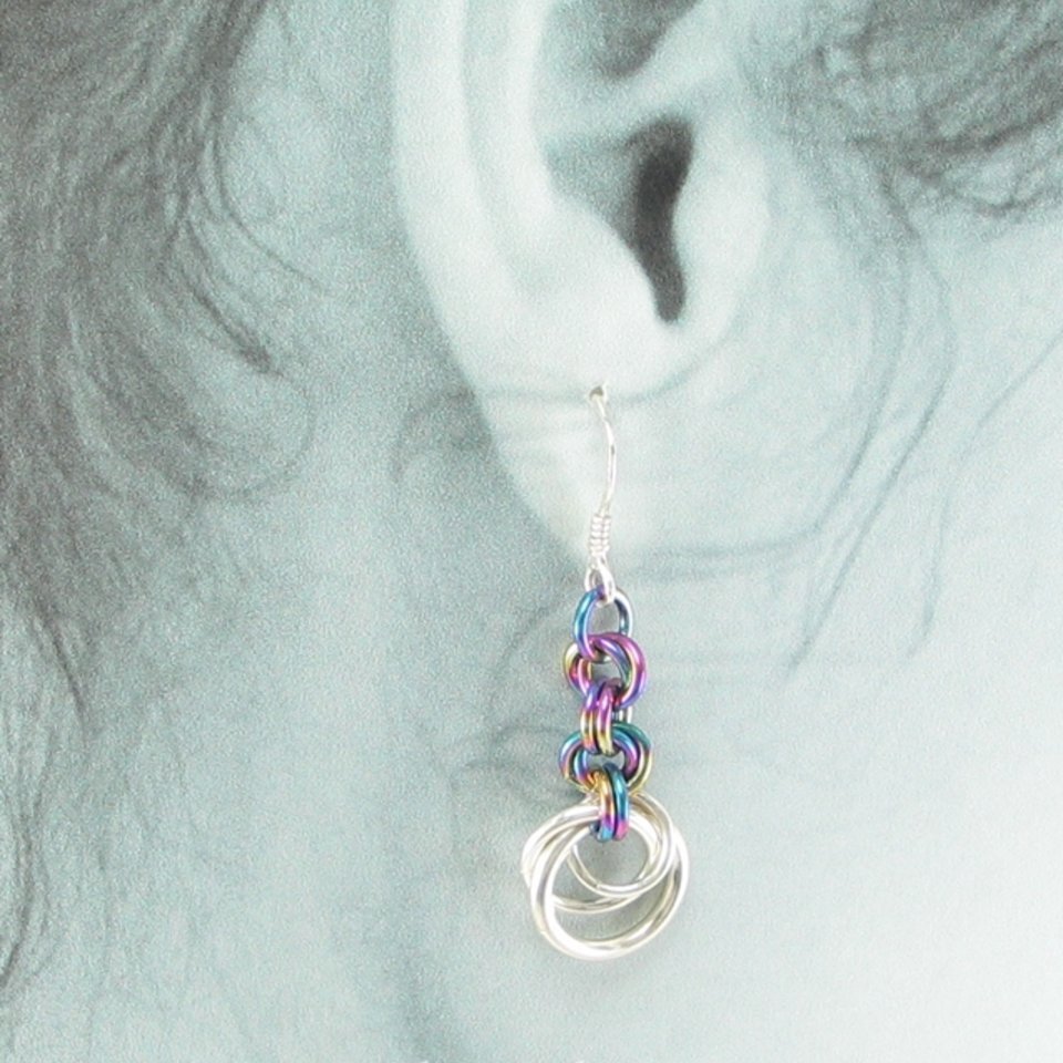 Lovely Tea Rose earrings perfectly complement your styles, formal or casual