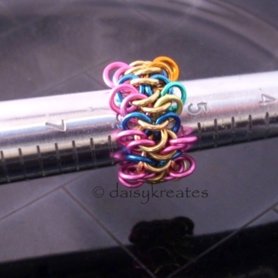 Strangemaille Finger Ring