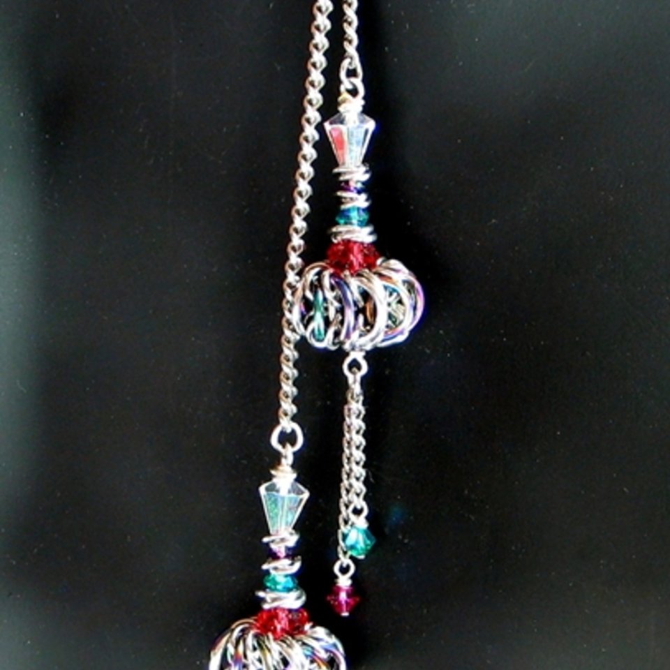 Wear the versatile Twin Genie Bottle lariat in any way you choose