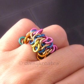 Strangemaille Finger Ring